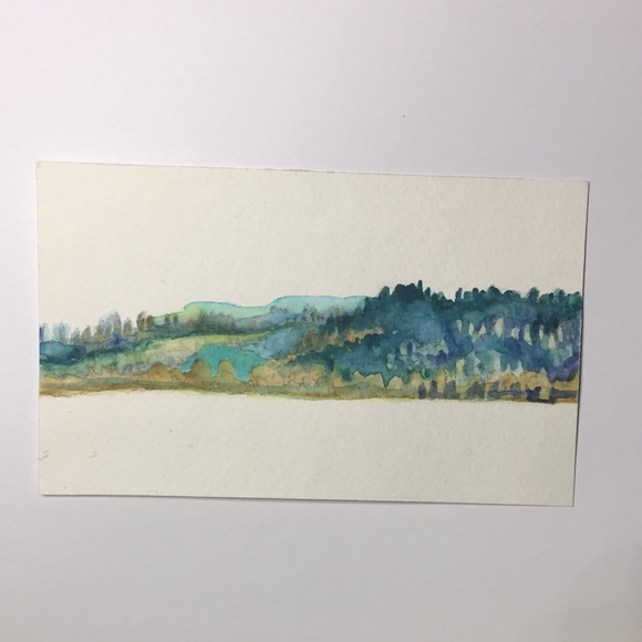 Set of 2 (two) Original landscape paintings - Picture 4 of 6
